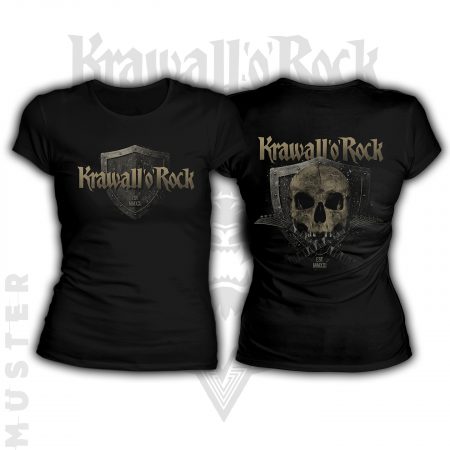 Krawall'o'Rock Skull T-Shirt (Damen)