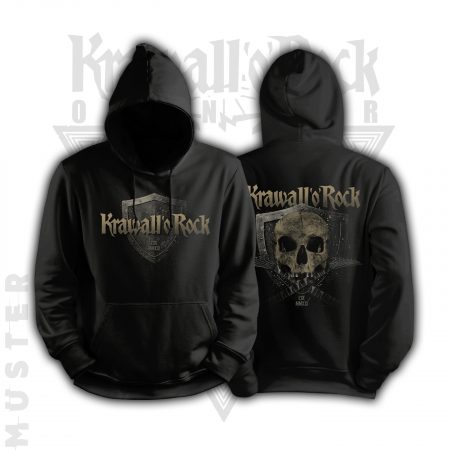 Krawall'o'Rock Skull Hoodie
