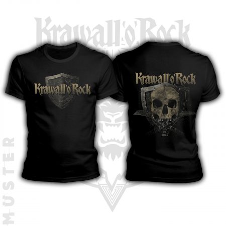 Krawall'o'Rock Skull T-Shirt (Herren)